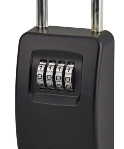 Key box with combination handle