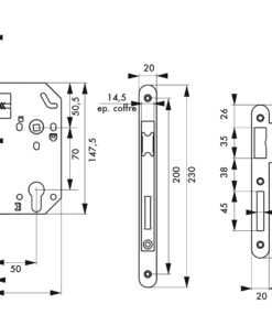 Alternative view of BOîTIER MONOMAX NF headrest black
