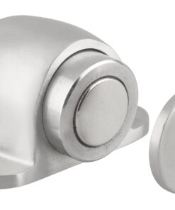 Alternative view of Door stopper with wall magnet - brushed stainless steel
