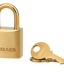 Luxury padlock 20 mm - polished brass