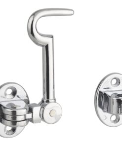 Alternative view of Chrome hook 100 mm