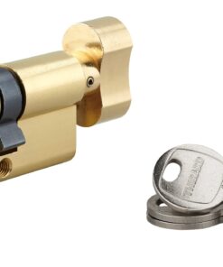 旋鈕鎖膽 30 x 35 毫米3把鑰匙