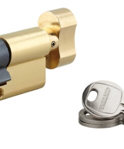 旋鈕鎖膽 35 x 25 毫米3把鑰匙