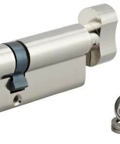 旋鈕鎖膽 50 x 40 毫米3把鑰匙