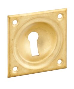 Brass bowl entrance 60 x 60 mm for Key hole Rim lock