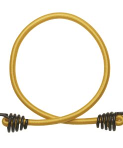 Alternative view of Set of 2 sandows Ø8mm x 60cm crochet - yellow