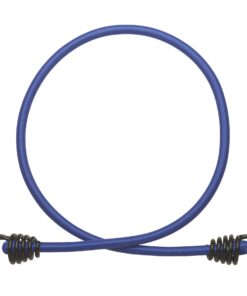 Alternative view of Set of 2 sandows Ø8mm x 80cm crochet - blue