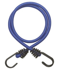 Set of 2 sandows Ø8mm x 80cm crochet - blue