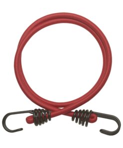 Set of 2 sandows Ø8mm x1,00m crochet - red