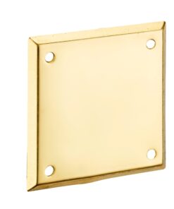 Brass cleanliness plate 60 x 60