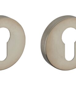 Interior door handle Pair of stainless steel rosettes 304 Cylinder