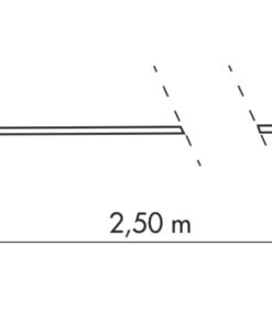 Alternative view of Self-tightening buckle strap width 25mm x 2.50m