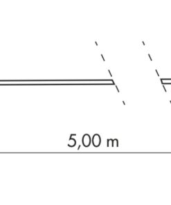 Alternative view of Self-tightening buckle strap width 25mm x 5.00m