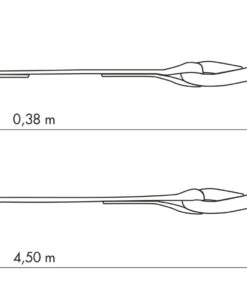 Alternative view of Ratchet strap 25mm x 4.50m hook S - red