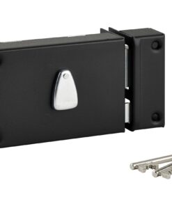 Lock in wall 6 grooves with draft 140x88 mm right