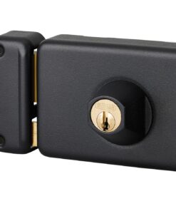 DC Rim lock with 140 x 88 mm left draft