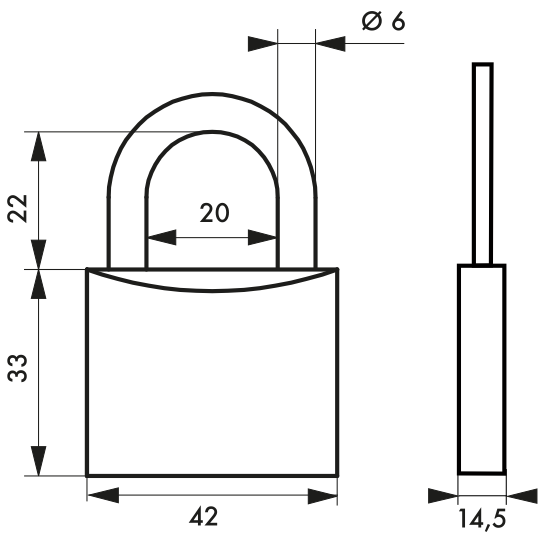 thirard-color-40-mm-cadenas-anse-laiton-couleurs-assorties