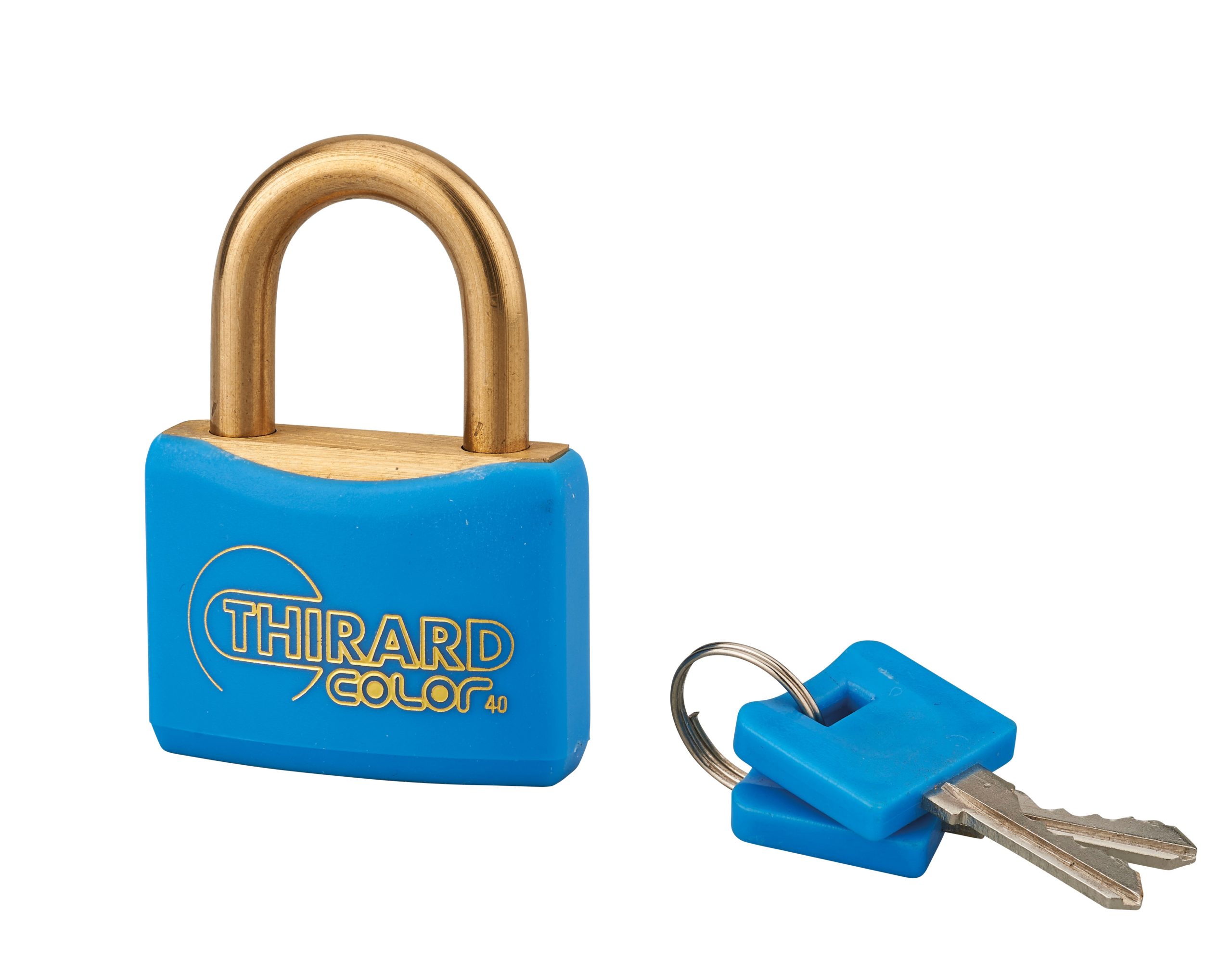 thirard-color-40-mm-cadenas-anse-laiton-couleurs-assorties