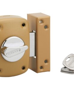 Corvette 45 mm entrance door lock for overlay door