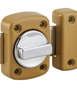 Furniture locks ALOUETTE 30 mm epoxy bronze